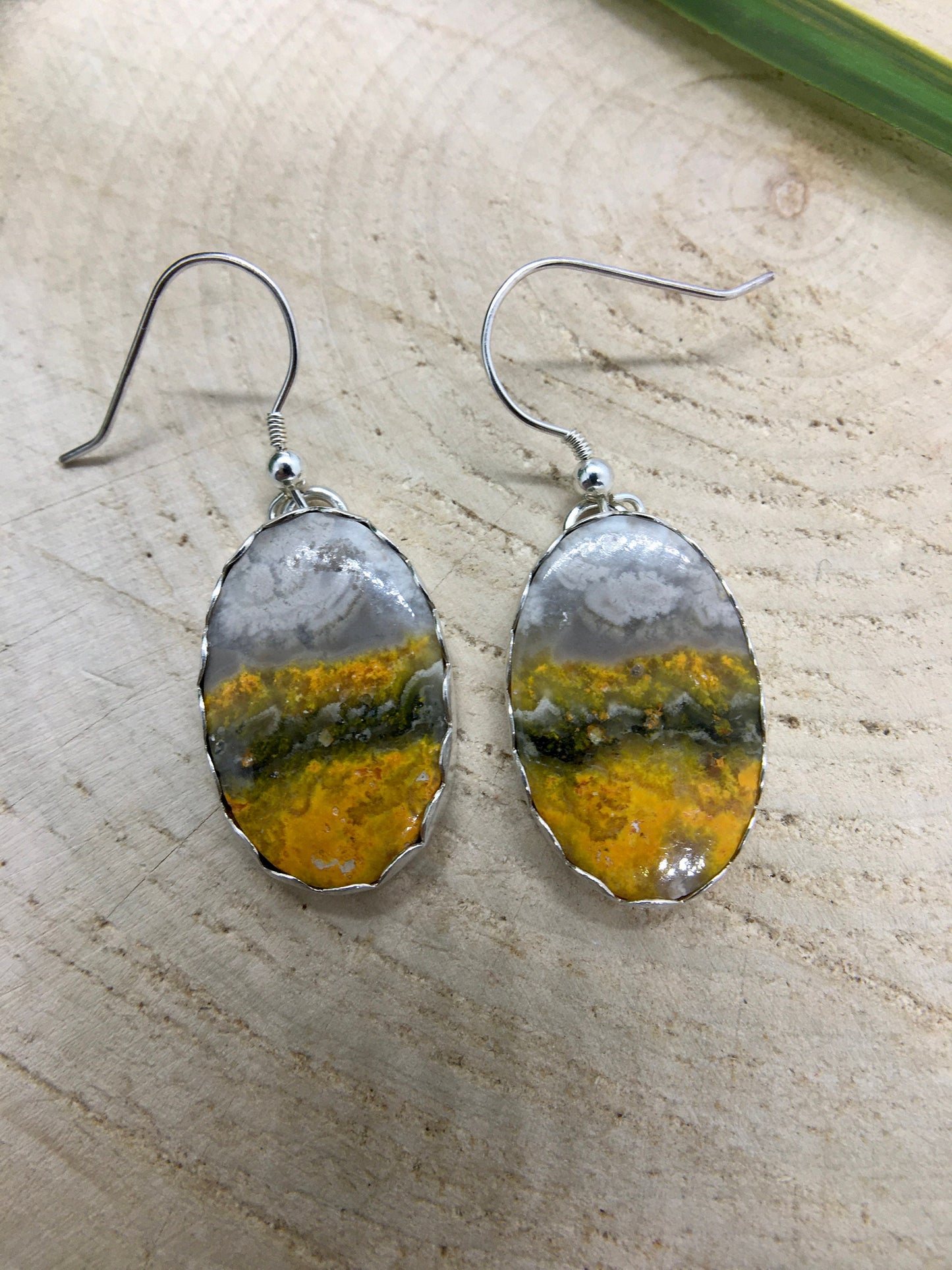 Bumblebee Jasper Earring & Necklace Set