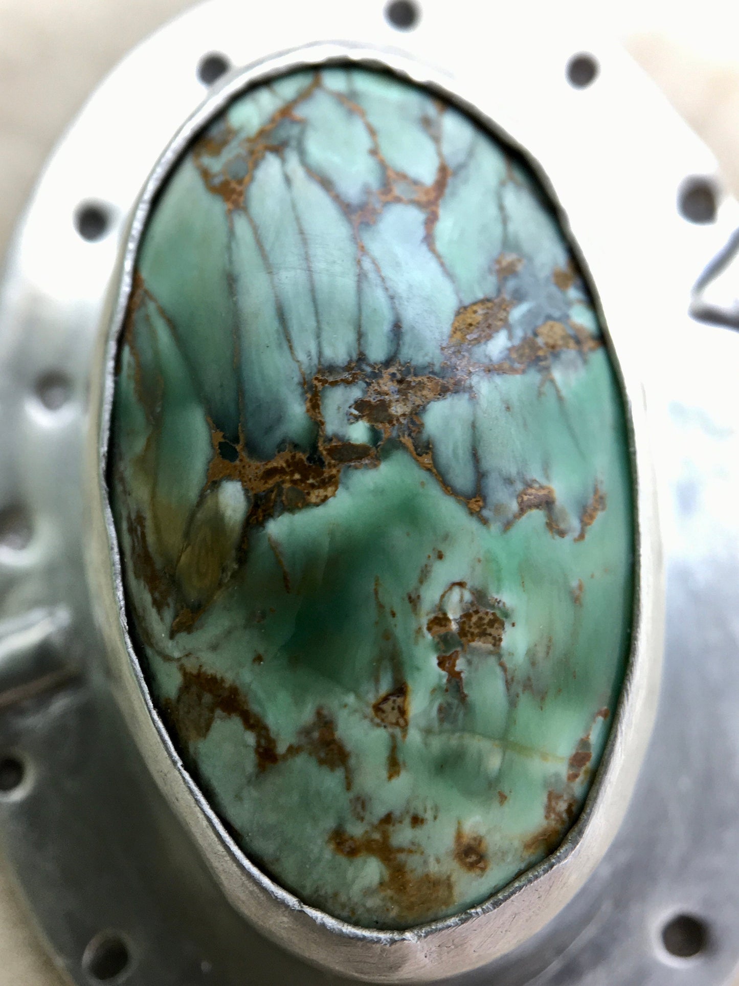 Australian Variscite Arrow Necklace