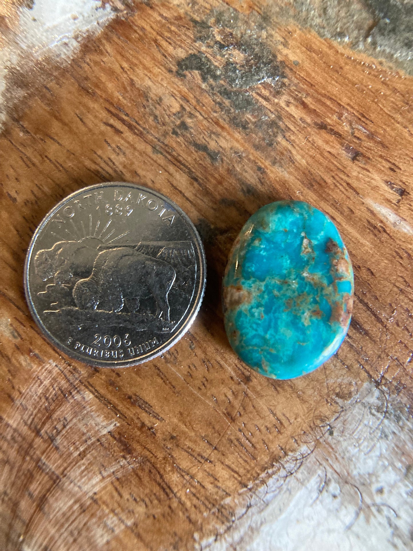 Pilot Mountain Turquoise Cabochon