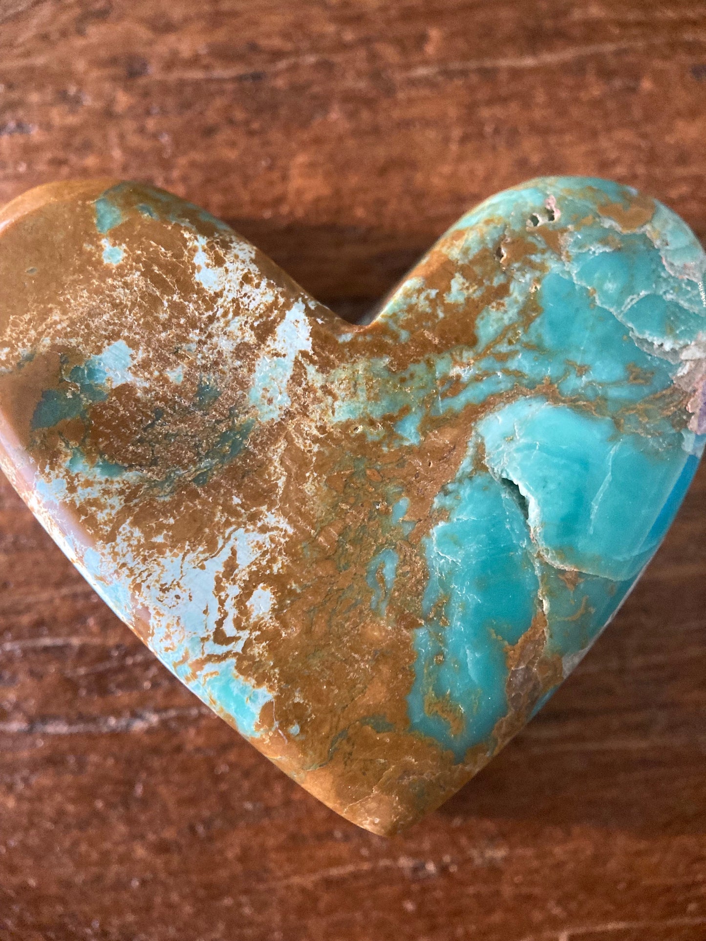 Royston Turquoise Heart Cabochon