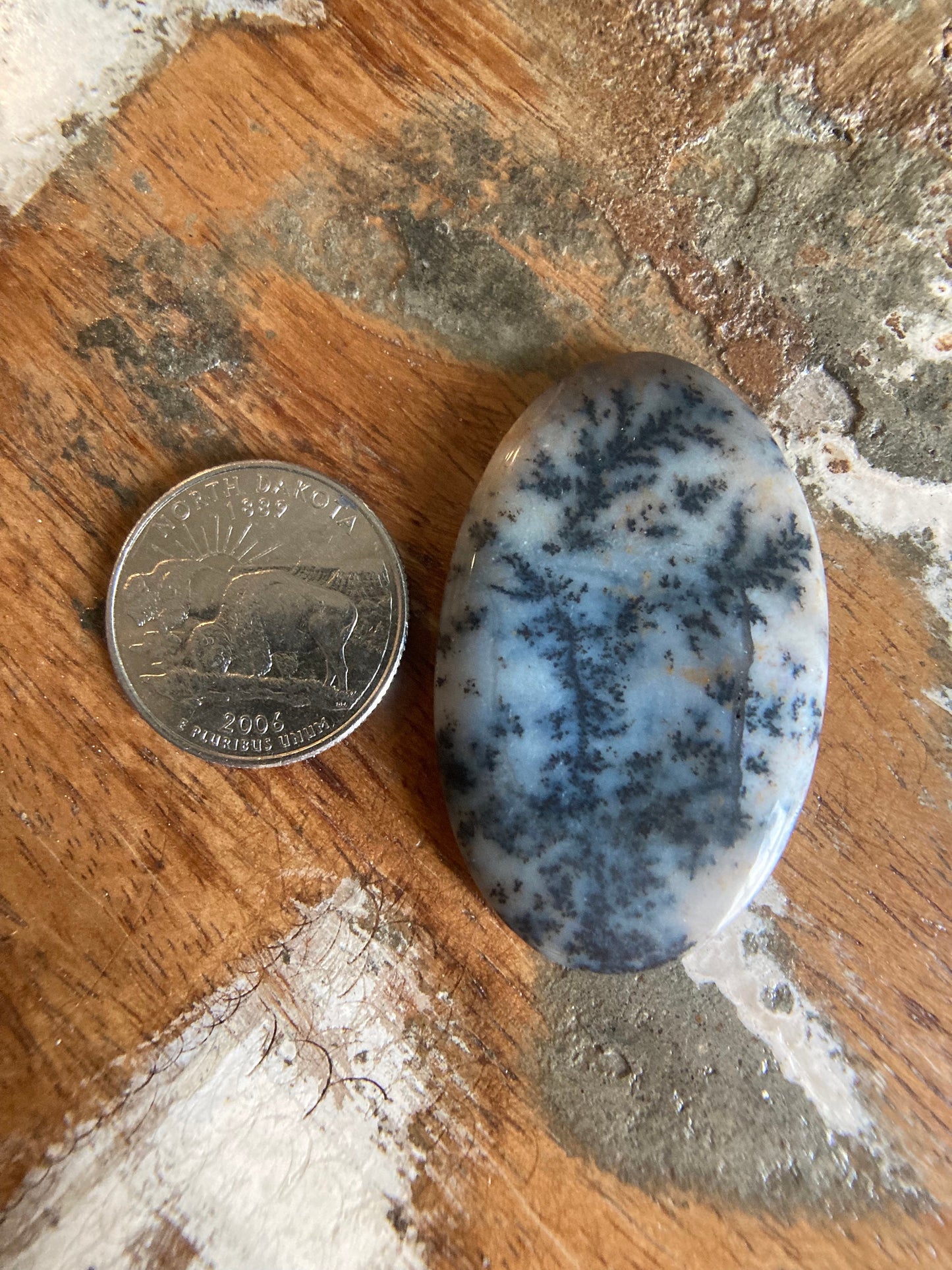 Dendritic Agate Cabochon