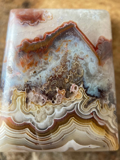 Crazy Lace Agate Cabochon