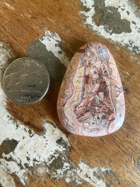 Rosetta Lace Agate Cabochon