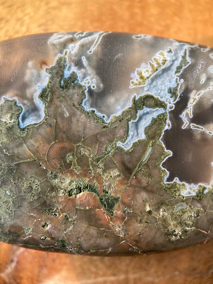 Oregon Moss Agate Cabochon